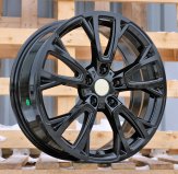 Alu kola Racing Line F8409, 18x7 5x112 ET45, stříbrná + černá lesklá
