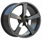 Alu kola Racing Line F9781, 19x8.5 5x112 ET32, černá + leštění