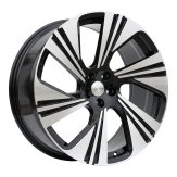 Alu kola Racing Line FB007, 22x10 5x112 ET20, černá + leštění