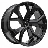 Alu kola Racing Line FB0544, 22x10 5x112 ET20, černá lesklá (zátěžová)