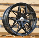 Alu kola Racing Line FBX114, 17x7 5x108 ET40, černá lesklá