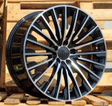 Alu kola Racing Line FBX132, 20x9.5 5x112 ET51, černá + leštění