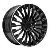 Alu kola Racing Line FBX132, 20x9.5 5x112 ET51, černá + leštěný límec