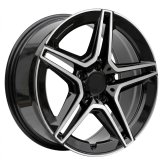 Alu kola Racing Line FBX142, 19x9.5 5x112 ET45, černá + leštění (zátěžová)