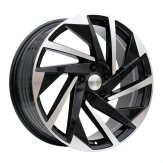 Alu kola Racing Line FBX170, 18x8 5x112 ET45, černá + leštění