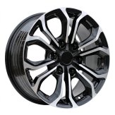 Alu kola Racing Line FBX198, 17x7.5 6x139.7 ET25, černá + leštění (zátěžová)