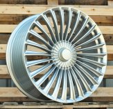 Alu kola Racing Line FBX202, 21x9 5x112 ET30, stříbrná (zátěžová)