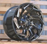 Alu kola Racing Line FBX203, 17x9 6x139.7 ET, černá lesklá (zátěžová)