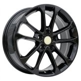 Alu kola Racing Line FBX232, 17x7.5 5x108 ET50, černá lesklá