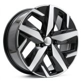 Alu kola Racing Line FBX236, 18x8 5x112 ET45, černá + leštění