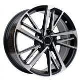 Alu kola Racing Line FBX255, 17x7 5x114.3 ET40, černá + leštění