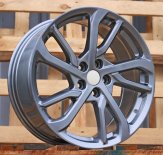 Alu kola Racing Line FBX326, 18x7.5 5x108 ET50, šedivá