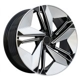Alu kola Racing Line FBX334, 19x8.5 5x112 ET35, stříbrná + černá lesklá (zátěžová)
