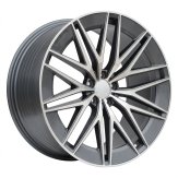 Alu kola Racing Line FBX387, 21x10 5x112 ET51, šedivá + leštění (zátěžová)