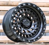Alu kola Racing Line FBX463, 17x9 5x127 ET-5, černá matná (zátěžová)