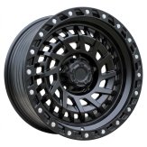 Alu kola Racing Line FBX463, 17x9 5x127 ET-5, černá matná (zátěžová)