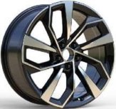 Alu kola Racing Line FBX507, 19x8 5x112 ET39, černá + leštění