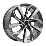 Alu kola Racing Line FBX507, 19x8 5x112 ET39, šedivá + leštění