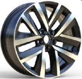 Alu kola Racing Line FBX515, 17x6.5 5x100 ET34, černá + leštění
