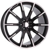 Alu kola Racing Line FE236, 19x8 5x112 ET40, černá + leštění (zátěžová)