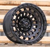 Alu kola Racing Line H1025, 17x9 5x127 ET-12, černá matná