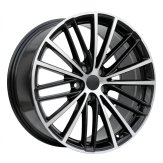 Alu kola Racing Line H3071F, 19x8 5x112 ET30, černá + leštění (zátěžová)