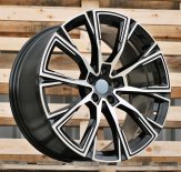 Alu kola Racing Line H3122F, 20x9.5 5x112 ET40, černá + leštění