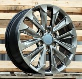 Alu kola Racing Line H3123F, 20x8 6x139.7 ET55, titanová metalíza (zátěžová)
