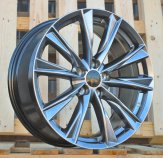 Alu kola Racing Line H3202F, 19x8 5x114.3 ET35, titanová metalíza