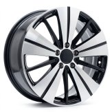 Alu kola Racing Line H3298F, 18x7.5 5x112 ET52, černá + leštění