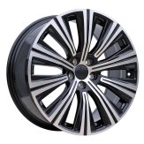 Alu kola Racing Line H3337F, 19x8.5 5x108 ET47, černá + leštění