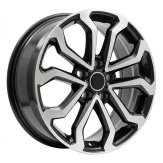 Alu kola Racing Line H3349F, 17x6.5 5x114.3 ET35, černá + leštění