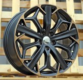 Alu kola Racing Line H3532F, 19x8 5x112 ET40, černá matná + měděná barva leštění