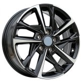 Alu kola Racing Line H3535F, 17x7 5x114.3 ET51, černá + leštění