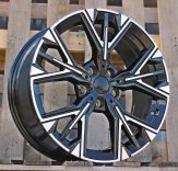 Alu kola Racing Line H3580F, 18x8 5x112 ET50, černá + leštění