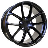 Alu kola Racing Line H5084, 20x10 5x130 ET49, černá matná (zátěžová)