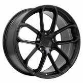 Alu kola Racing Line H5084, 20x8.5 5x130 ET50, černá matná (zátěžová)