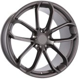 Alu kola Racing Line H5084, 21x9.5 5x130 ET46, šedivá matná (zátěžová)