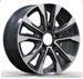 Alu kola Racing Line H869F, 21x8.5 5x150 ET45, černá + leštění (zátěžová)