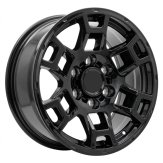 Alu kola Racing Line H873F, 17x8 6x139.7 ET15, černá lesklá (zátěžová)