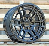 Alu kola Racing Line H883F, 17x8 6x139.7 ET5, černá lesklá (zátěžová)