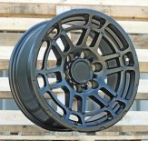 Alu kola Racing Line H883F, 17x8 6x139.7 ET5, černá matná (zátěžová)