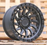 Alu kola Racing Line H973D, 17x9 6x139.7 ET, černá matná (zátěžová)