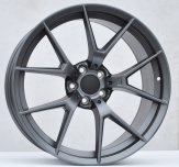 Alu kola Racing Line HE761, 20x9.5 5x120 ET40, šedivá matná (zátěžová)