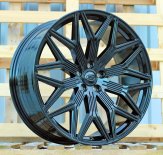 Alu kola Racing Line HF2175, 22x10 5x120 ET38, černá lesklá (zátěžová)