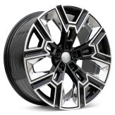 Alu kola Racing Line HF5220, 20x8.5 5x112 ET28, černá + leštění (zátěžová)