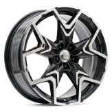 Alu kola Racing Line HF5223, 20x8 5x112 ET46, černá + leštění (zátěžová)