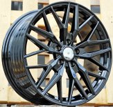 Alu kola Racing Line HF5230, 18x8 5x112 ET52, černá lesklá (zátěžová)