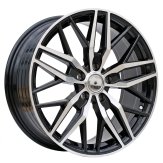 Alu kola Racing Line HF5230, 18x8 5x112 ET52, černá + leštění (zátěžová)