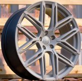 Alu kola Racing Line HF736, 21x9.5 5x112 ET30, šedivá matná + leštění